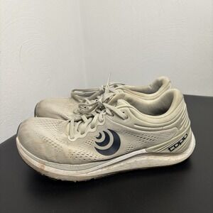 Topo Men's Ultrafly 4 Athletic‎ Running Shoes Gray/Navy Size 8 Wide Toe Box